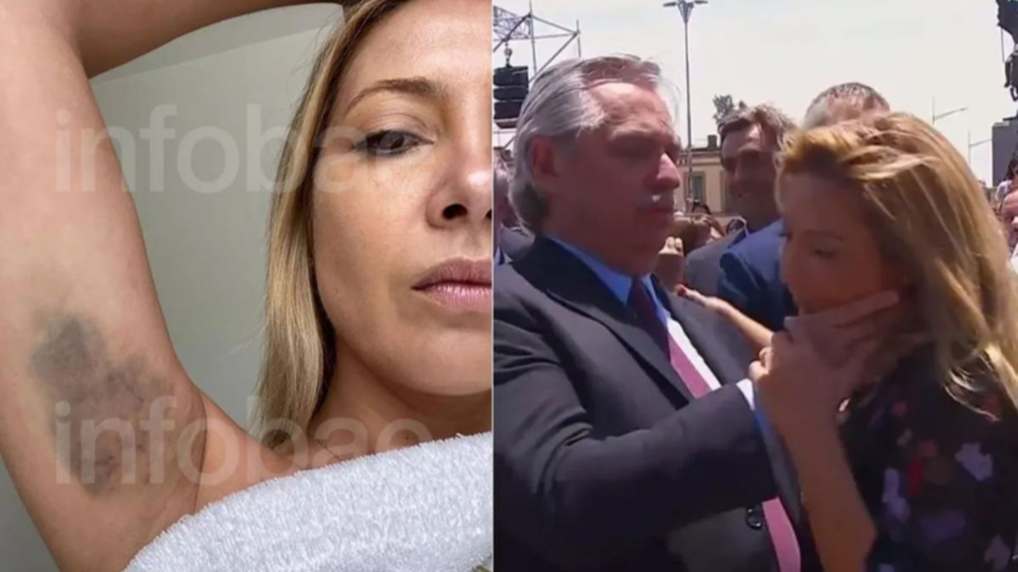"Todo el tiempo me golpeas": los mensajes de WhatsApp y fotos de Fabiola Yañez y Alberto Fernández